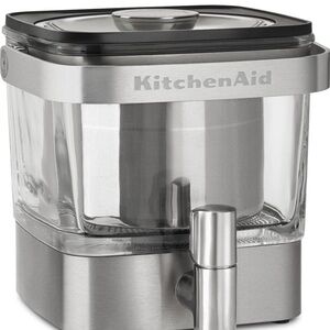 Kitchen Aid Cold Brew Coffee Maker Dispenser No. 1919 Glass Stainless Steel